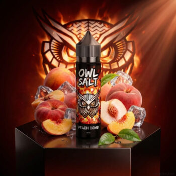 OWL Salt Peach Bomb | Vapebazar Owl Salt Longfill Peach Bomb – Aroma 10 Ml In 60-Ml-Flasche