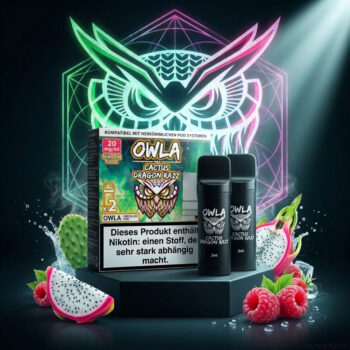 OWLA Pods – Cactus Dragon Razz – 2er Pack Prefilled Pods