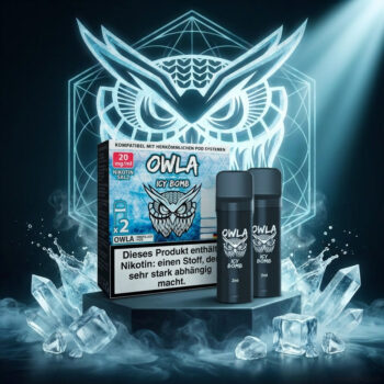OWLA Pods – Icy Bomb – 2er Pack Prefilled Pods