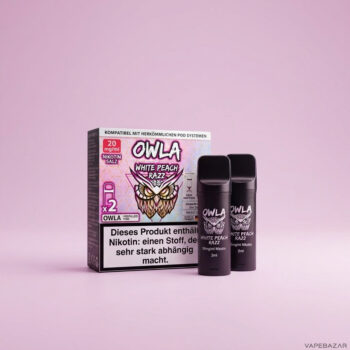 OWLA Pods – White Peach Razz – Rückseite