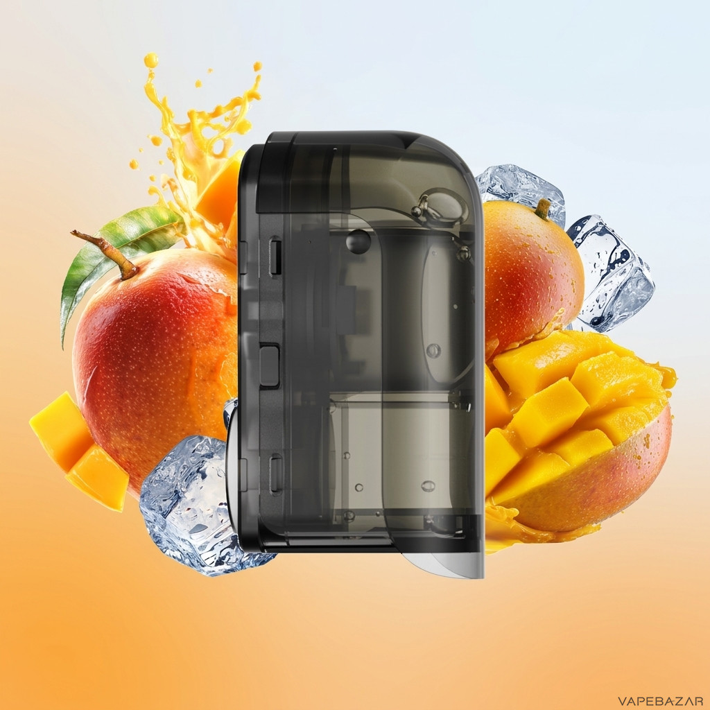 Pixl Max Now Flavour Pods Mango Ice | Vapebazar Pixl Max 20K Now Pod – Mango Ice – 10 Ml, 20 Mg/Ml
