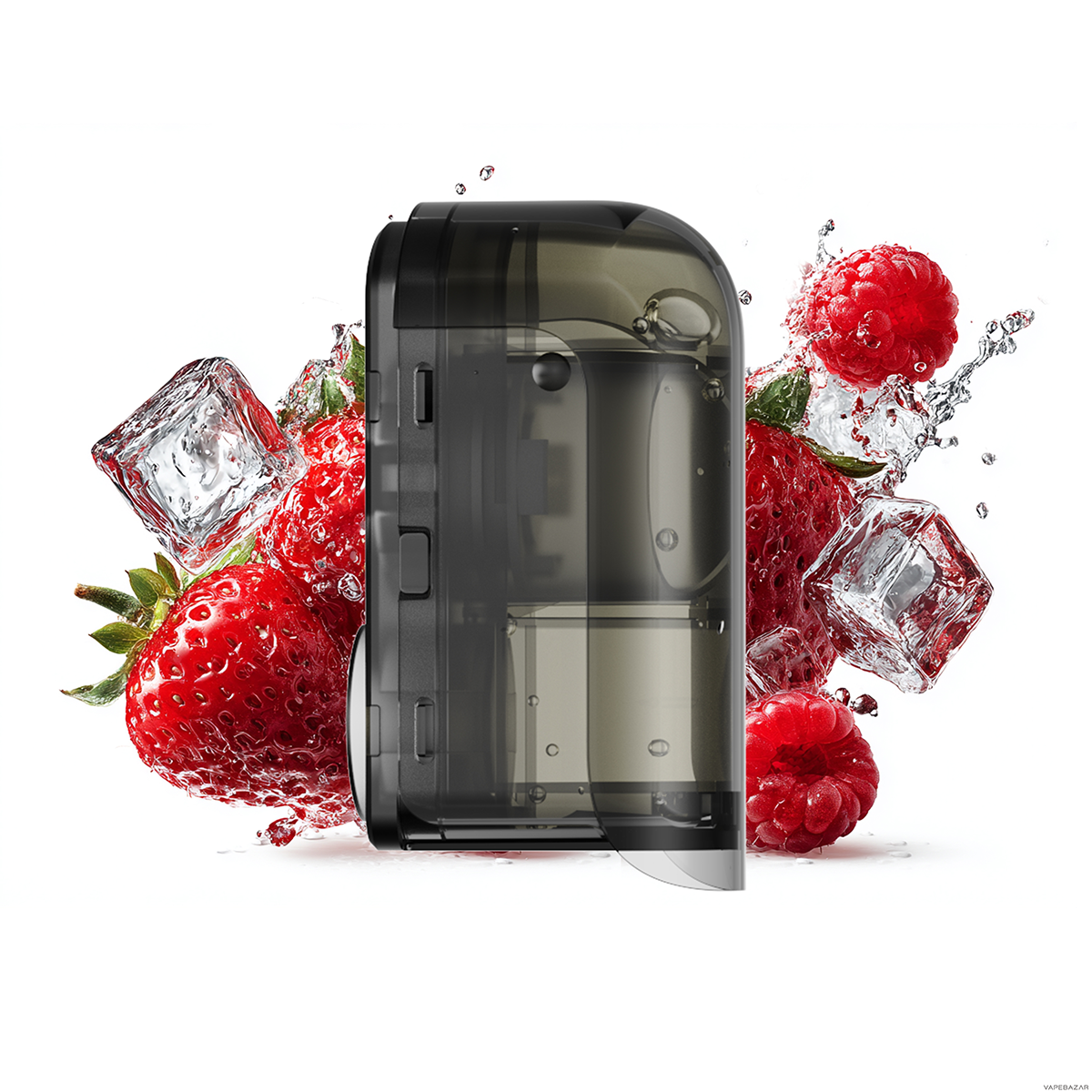 STRAWBERRIES RASPBERRY ICE Pixl Max Now | Vapebazar Pixl Max 20K Now Pod – Strawberries Raspberry Ice – Produktansicht