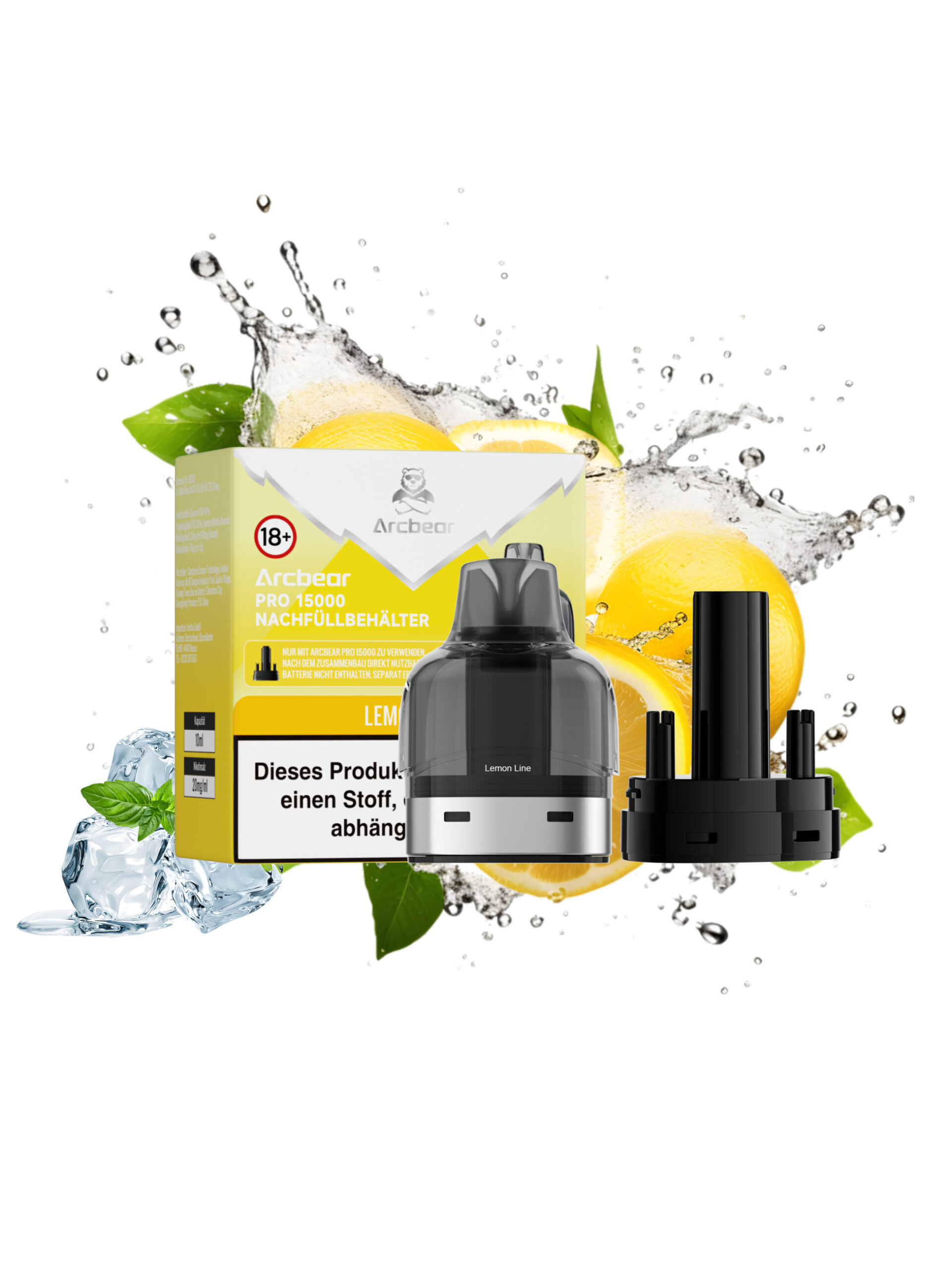 arcbear pro 15000 lemon line liquid pod 1 scaled 1 | Vapebazar Arcbear Pro 15000 – Lemon Lime – Liquid-Pod 10 Ml
