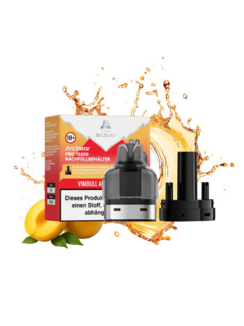 Arcbear Pro 15000 – Vimbull Apricot Peach – Liquid-Pod 10 Ml