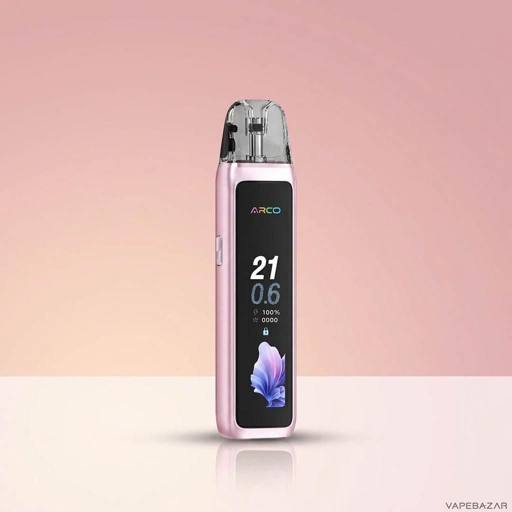Adalya Arco Max Kit Pale Pink Zweitbild | Vapebazar Adalya Arco Max Open Pod Kit Pale Pink - Detailansicht
