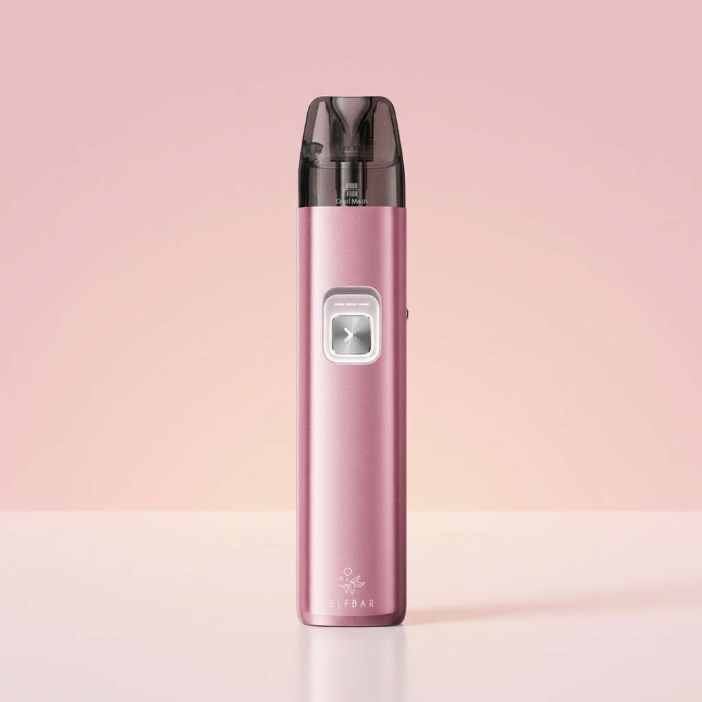 ELFBAR ELFX 2.0 Berry Pink Zweitbild | Vapebazar Elfbar Elfx 2 Pod Kit Berry Pink - Detailansicht