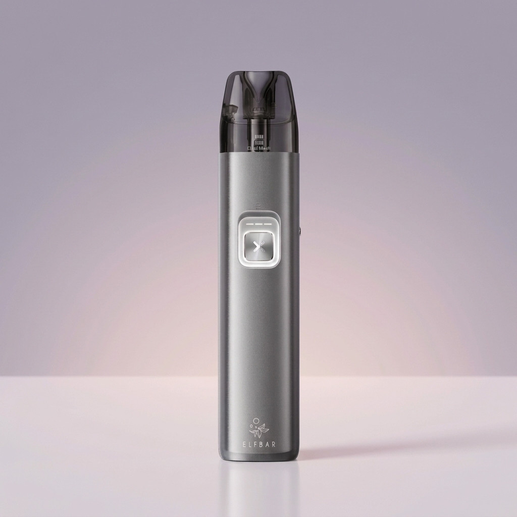 ELFBAR ELFX 2.0 Space Grey Zweitbild | Vapebazar Elfbar Elfx 2 Pod Kit Space Grey - Detailansicht