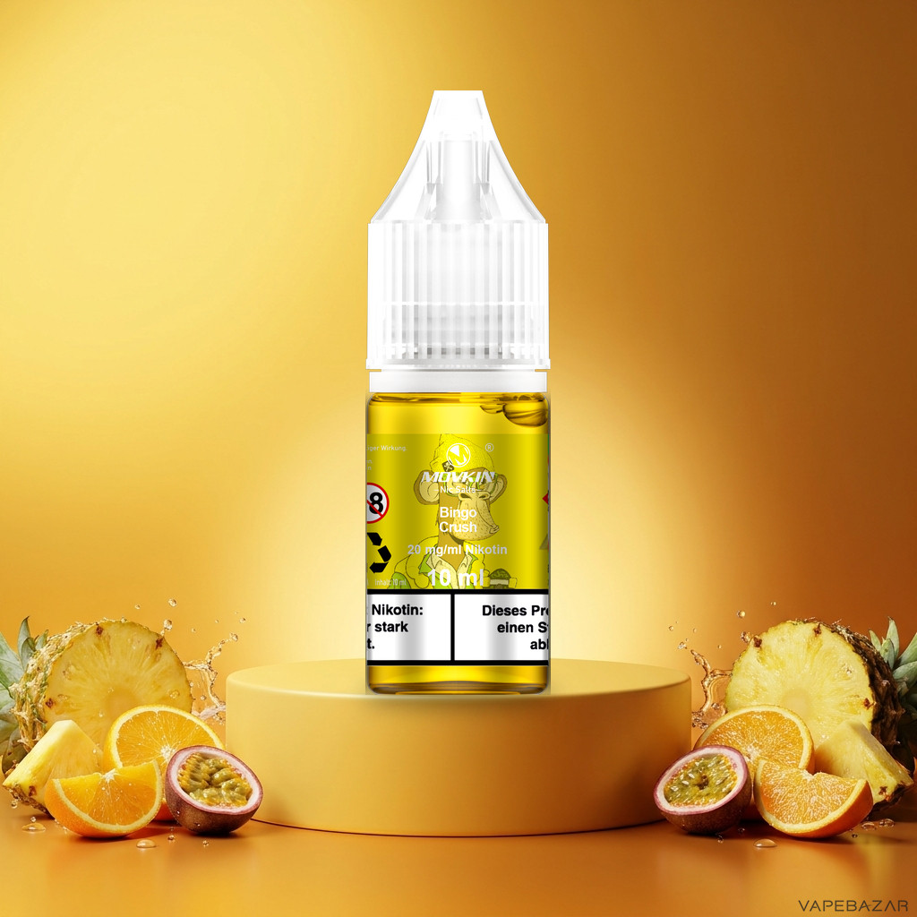 Mokvin Nic Salts Bingo Crush | Vapebazar Movkin Nic Salts Bingo Crush - 10 Ml Flasche Mit 20 Mg/Ml Nikotin