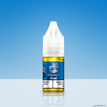 Movkin Nic Salts Blue Razz Kush - Flasche Detailansicht