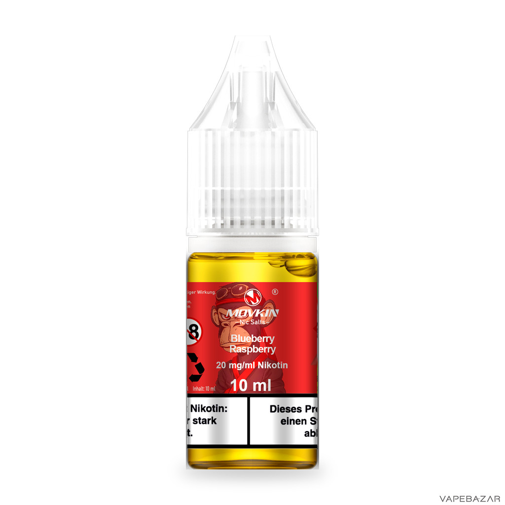 Mokvin Nic Salts Blueberry Raspberry Drittbild | Vapebazar Movkin Nic Salts Blueberry Raspberry - Produktbild