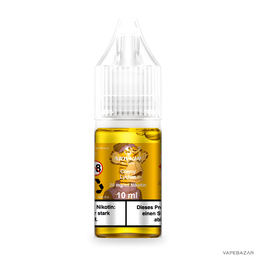 Mokvin Nic Salts Cherry Lychee Drittbild | Vapebazar Movkin Nic Salts Cherry Lychee - Produktbild