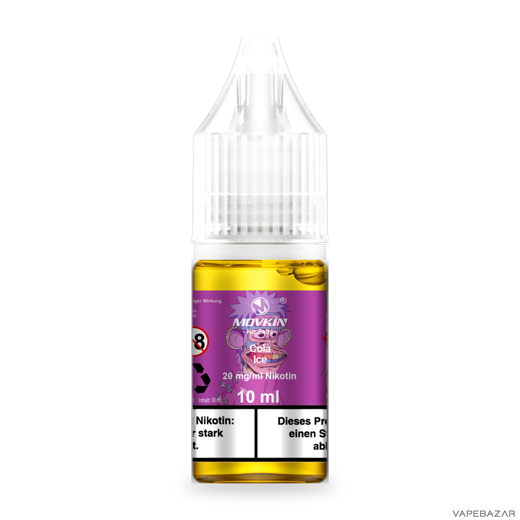 Mokvin Nic Salts Cola Ice Drittbild | Vapebazar Movkin Nic Salts Cola Ice - Produktbild