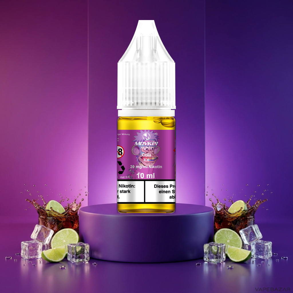 Mokvin Nic Salts Cola Ice | Vapebazar Movkin Nic Salts Cola Ice - 10 Ml Flasche Mit 20 Mg/Ml Nikotin