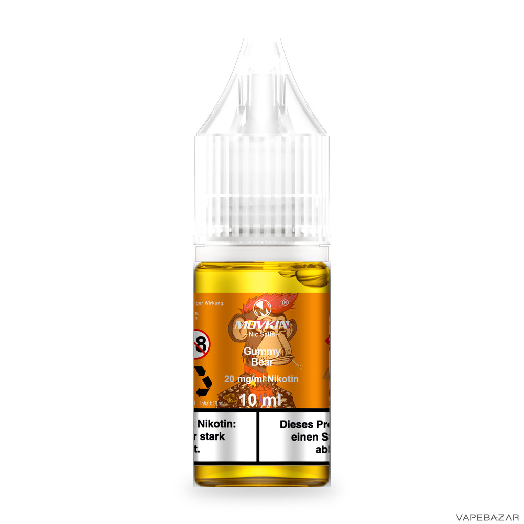 Mokvin Nic Salts Gummy Bear Drittbild | Vapebazar Movkin Nic Salts Gummy Bear - Produktbild
