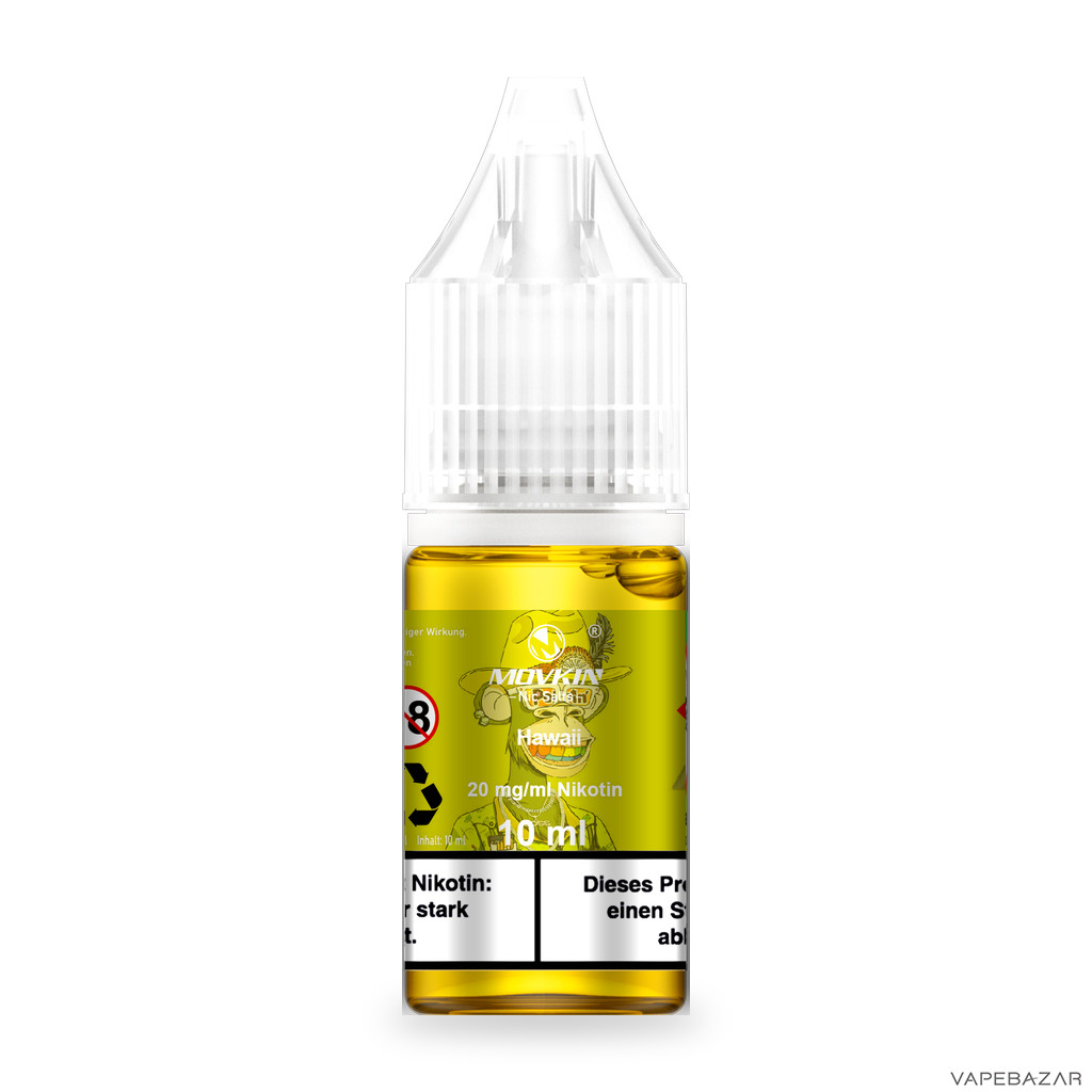 Mokvin Nic Salts Hawaii Drittbild | Vapebazar Movkin Nic Salts Hawaii - Produktbild