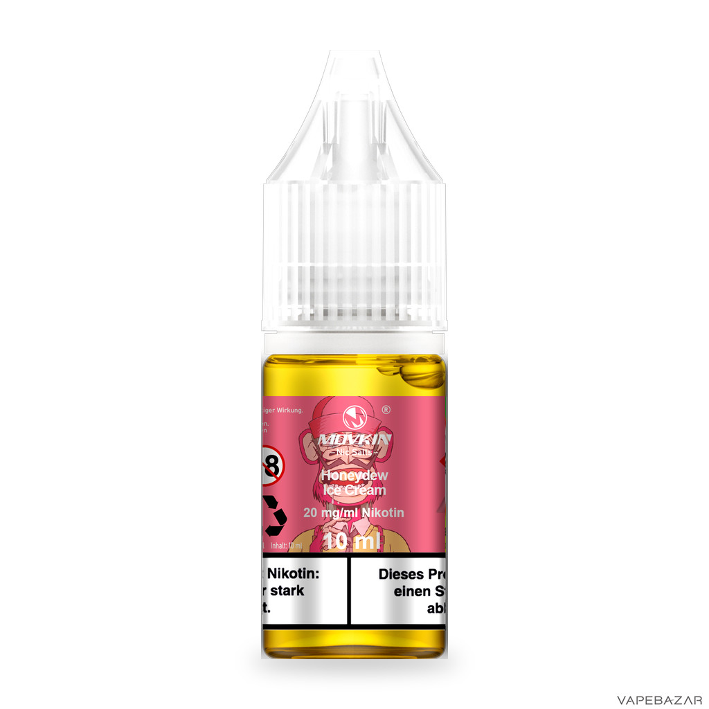 Mokvin Nic Salts Honeydew Ice Cream Drittbild | Vapebazar Movkin Nic Salts Honeydew Ice Cream - Produktbild