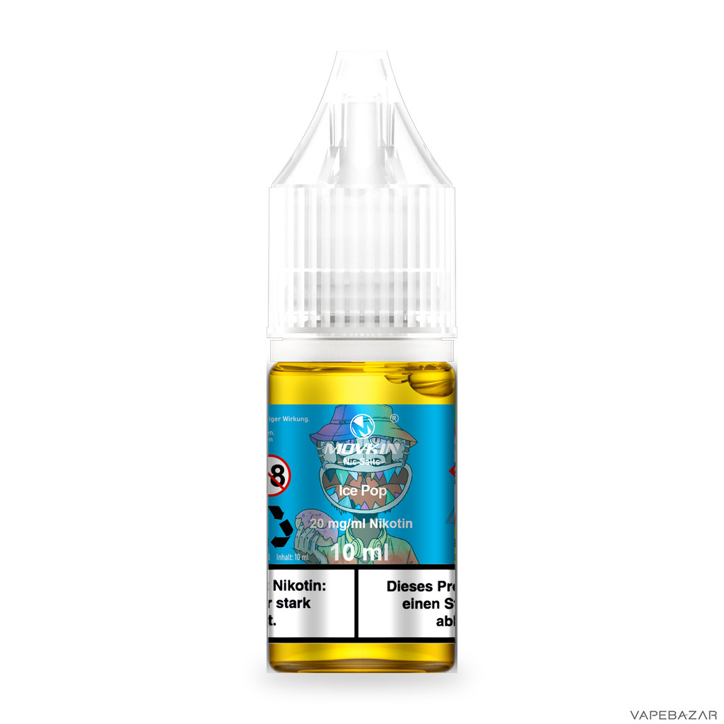 Mokvin Nic Salts Ice Pop Drittbild | Vapebazar Movkin Nic Salts Ice Pop - Produktbild