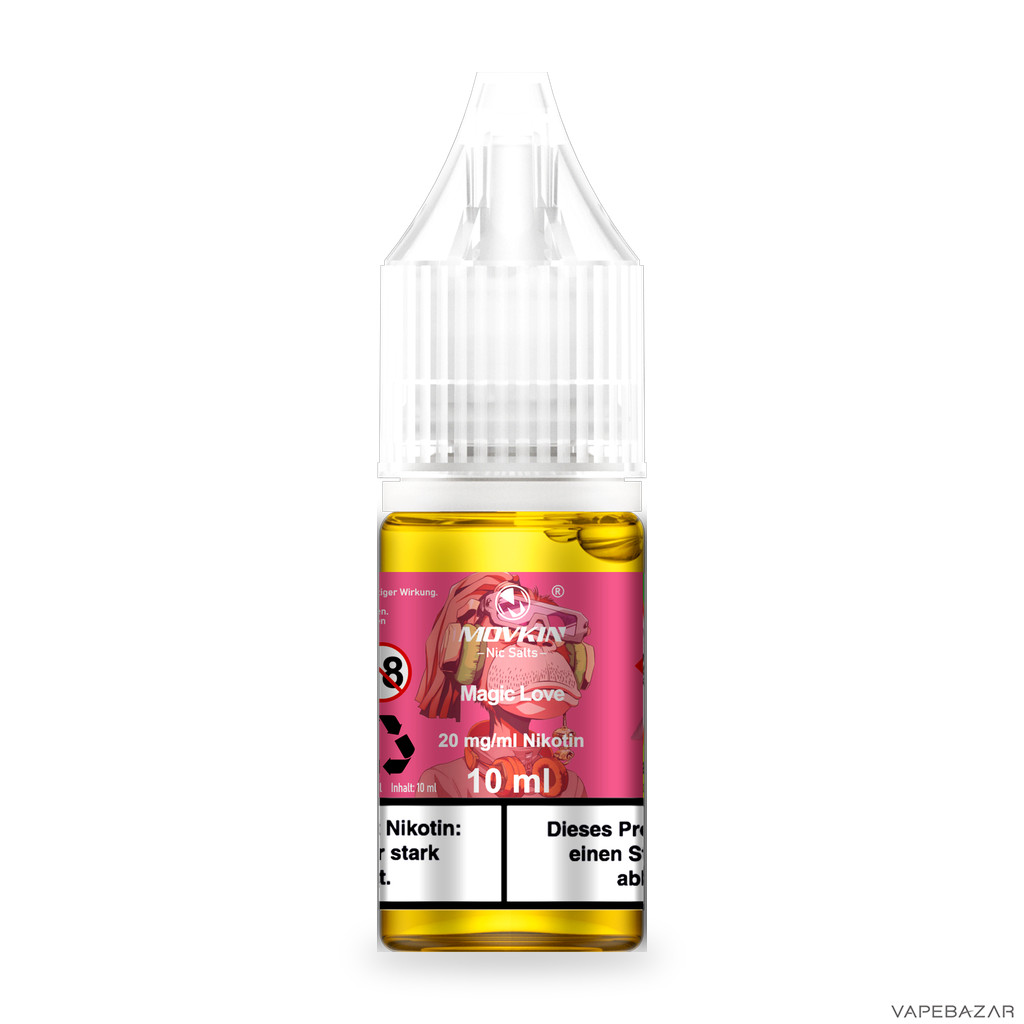 Mokvin Nic Salts Magic Love Drittbild | Vapebazar Movkin Nic Salts Magic Love - Produktbild
