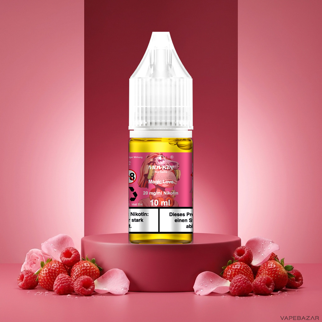 Mokvin Nic Salts Magic Love | Vapebazar Movkin Nic Salts Magic Love - 10 Ml Flasche Mit 20 Mg/Ml Nikotin