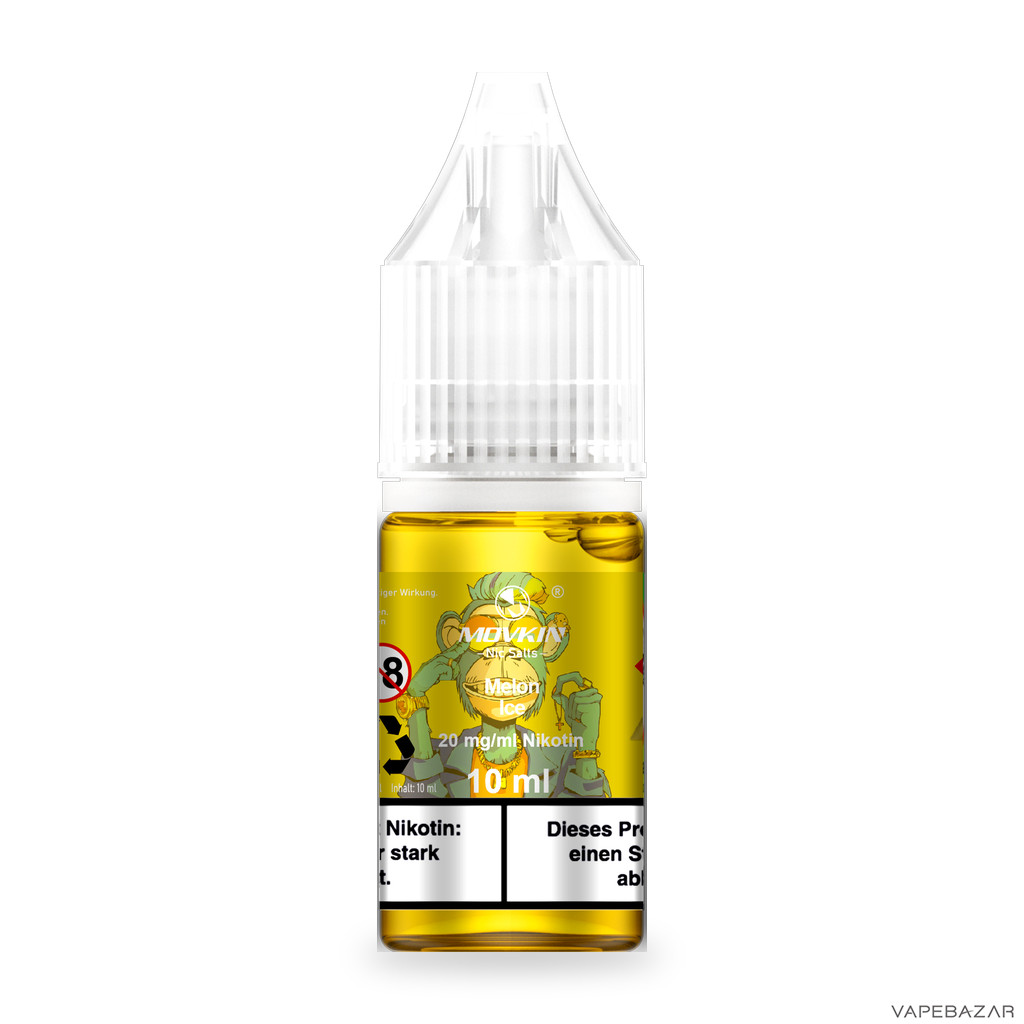 Mokvin Nic Salts Melon Ice Drittbild | Vapebazar Movkin Nic Salts Melon Ice - Produktbild
