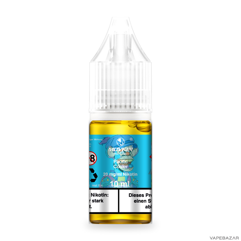 Mokvin Nic Salts Pacific Cooler Drittbild | Vapebazar Movkin Nic Salts Pacific Cooler - Produktbild