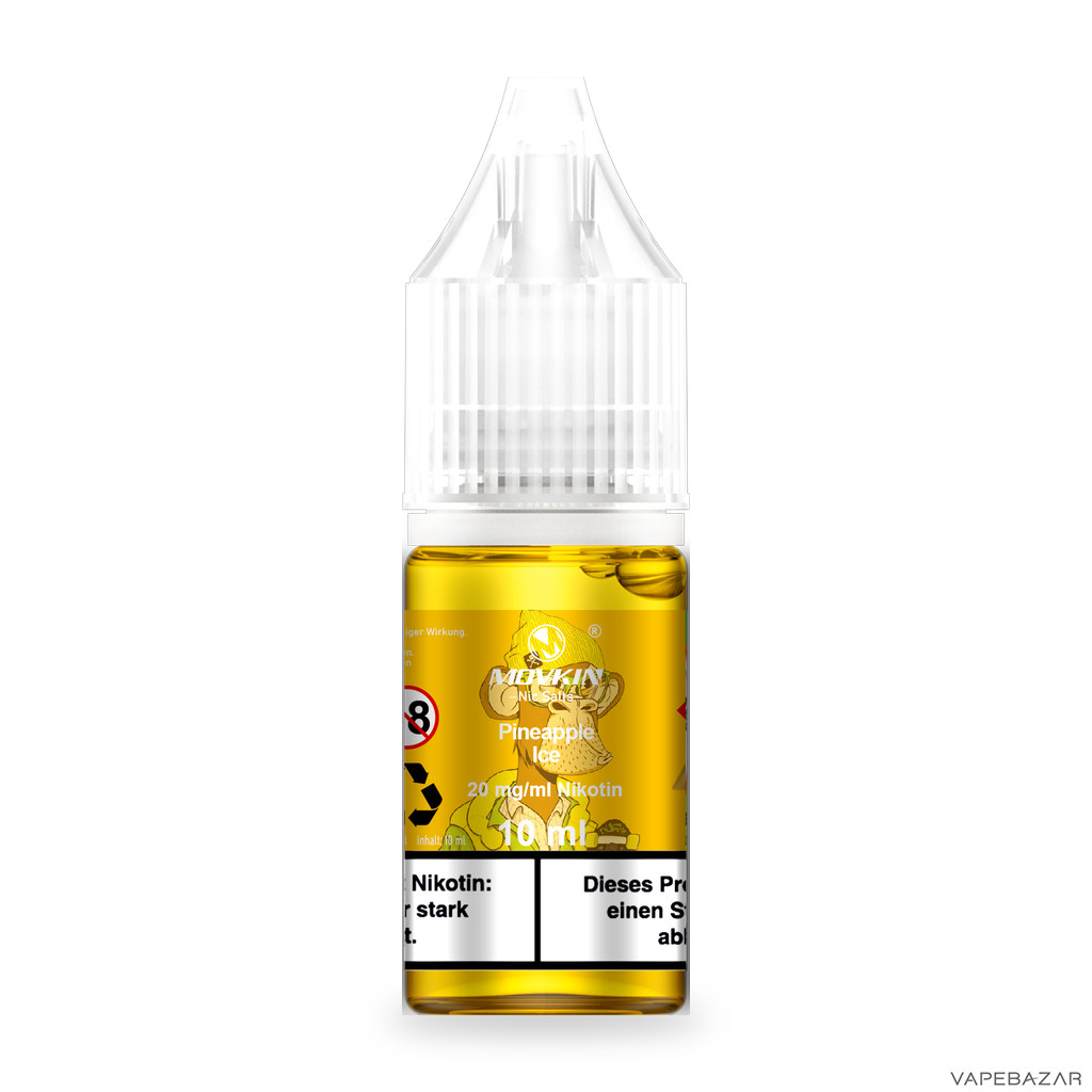 Mokvin Nic Salts Pineapple Ice Drittbild | Vapebazar Movkin Nic Salts Pineapple Ice - Produktbild