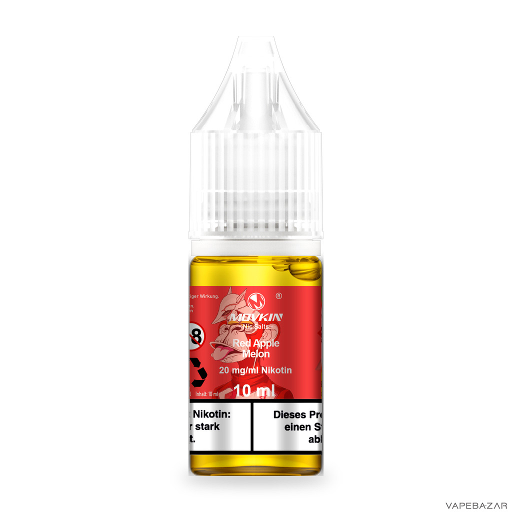 Mokvin Nic Salts Red Apple Melon Drittbild | Vapebazar Movkin Nic Salts Red Apple Melon - Produktbild
