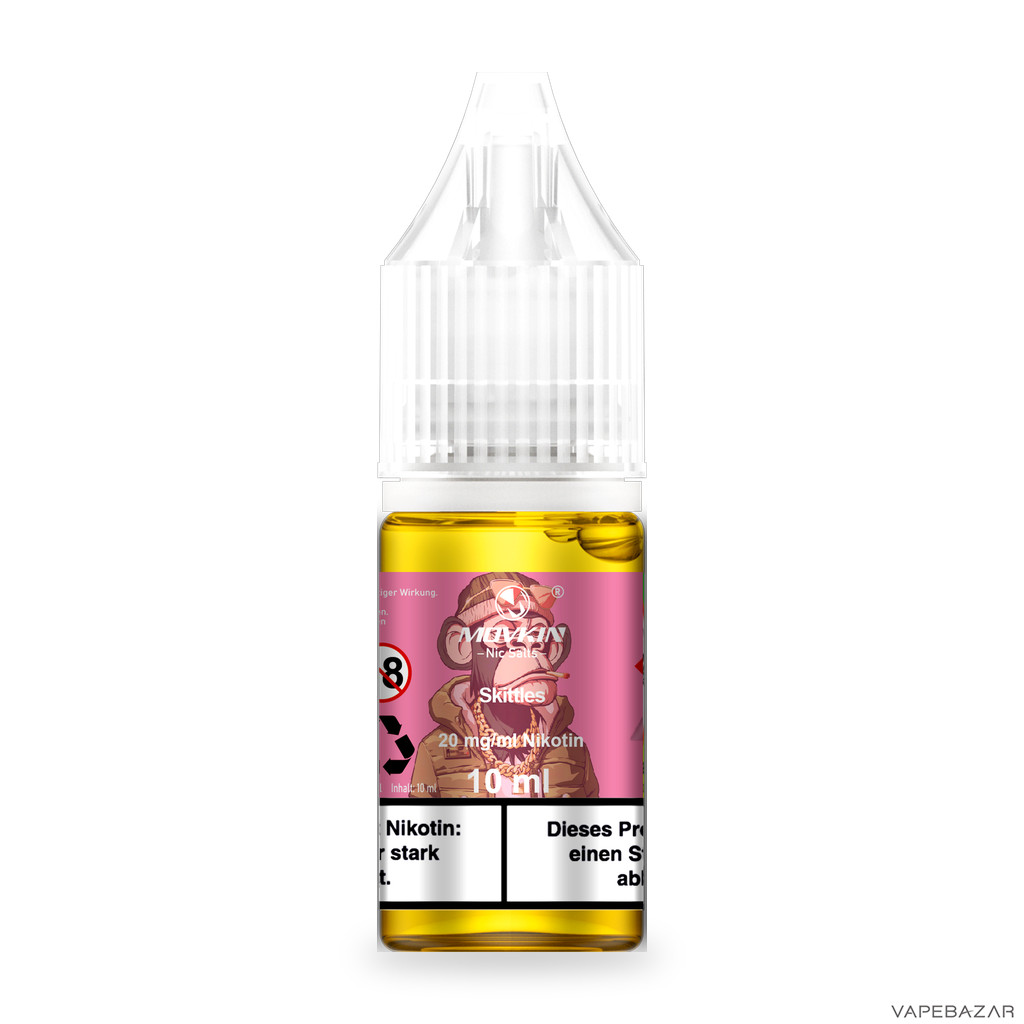 Mokvin Nic Salts Skittles Drittbild | Vapebazar Movkin Nic Salts Skittles - Produktbild