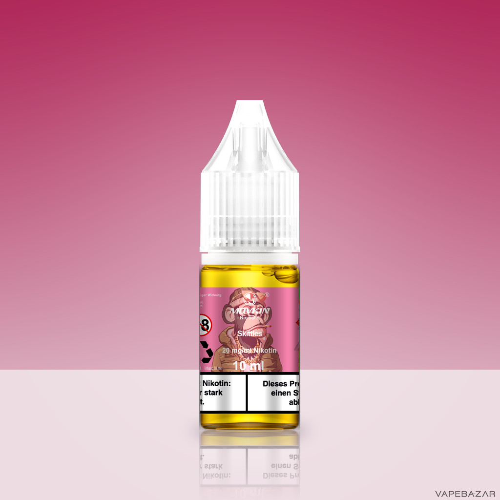 Mokvin Nic Salts Skittles Zweitbild | Vapebazar Movkin Nic Salts Skittles - Flasche Detailansicht