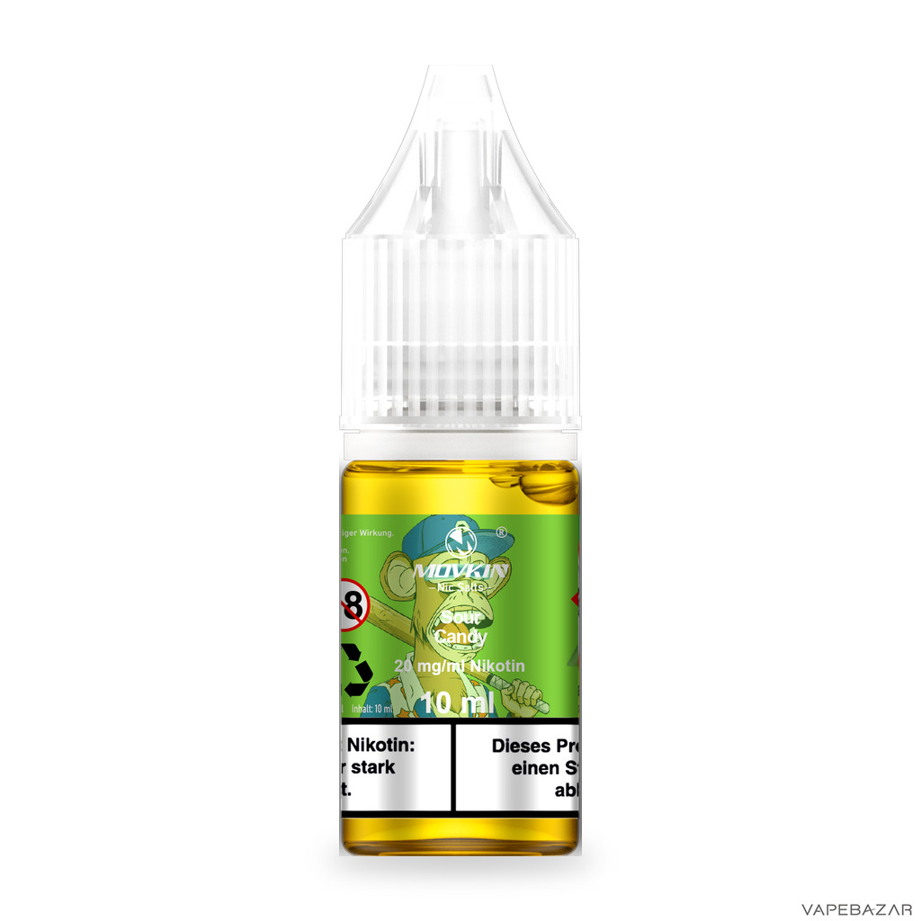 Mokvin Nic Salts Sour Candy Drittbild | Vapebazar Movkin Nic Salts Sour Candy - Produktbild