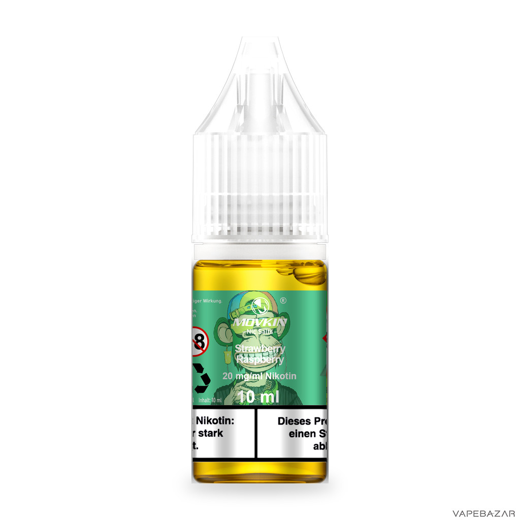 Mokvin Nic Salts Strawberry Raspberry Drittbild | Vapebazar Movkin Nic Salts Strawberry Raspberry - Produktbild
