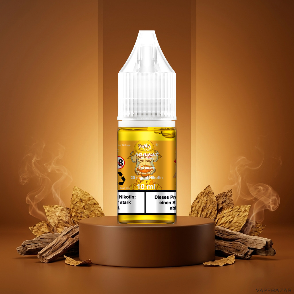 Mokvin Nic Salts Tobacco | Vapebazar Movkin Nic Salts Tobacco - 10 Ml Flasche Mit 20 Mg/Ml Nikotin