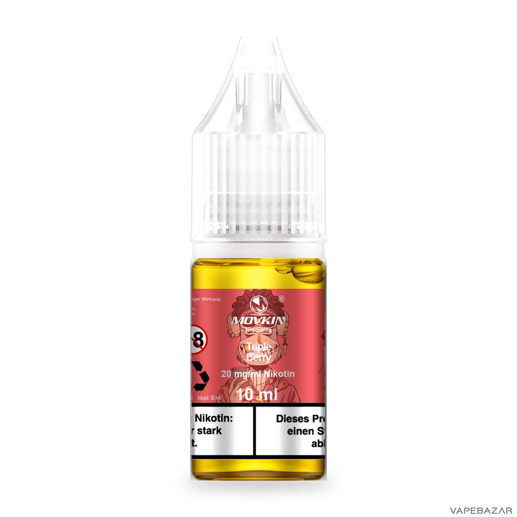 Mokvin Nic Salts Triple Berry Drittbild | Vapebazar Movkin Nic Salts Triple Berry - Produktbild