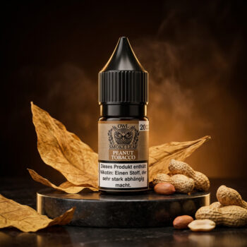 OWL Smoke Leaf Peanut Tobacco - 10 ml Nikotinsalz Liquid mit Tabakextrakt