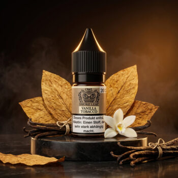 OWL Smoke Leaf Vanilla Tobacco - 10 ml Nikotinsalz Liquid mit Tabakextrakt