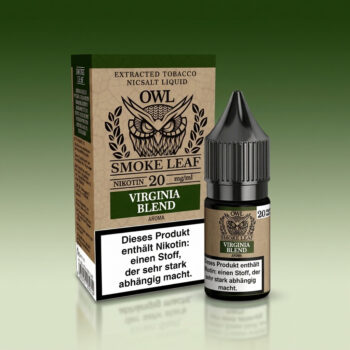 OWL Smoke Leaf Virginia Blend - Flasche Detailansicht