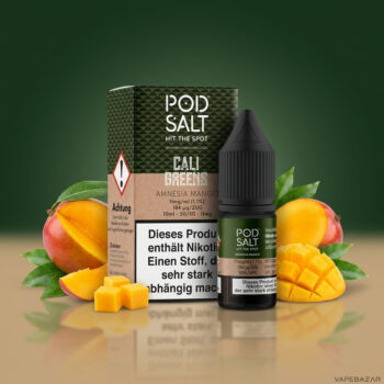 Pod Salt Fusion Cali Greens Amnesia Mango - 10 ml Nikotinsalz Liquid