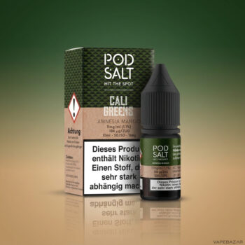 Pod Salt Fusion Amnesia Mango - Flasche Detailansicht