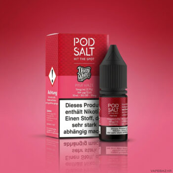 Pod Salt Fusion Pink Haze - Flasche Detailansicht