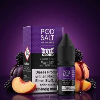 Pod Salt Fusion Evil Cloud Summer Syrup - 10 ml Nikotinsalz Liquid