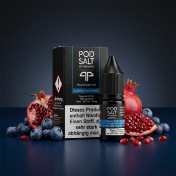 Pod Salt Fusion Professor Puff Blueberry Pomegranate - 10 ml Nikotinsalz Liquid