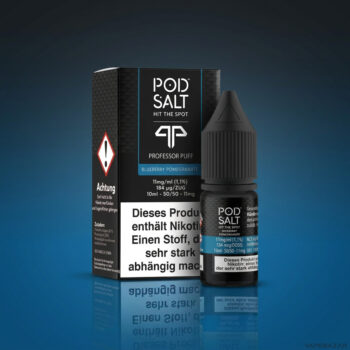 Pod Salt Fusion Blueberry Pomegranate - Flasche Detailansicht