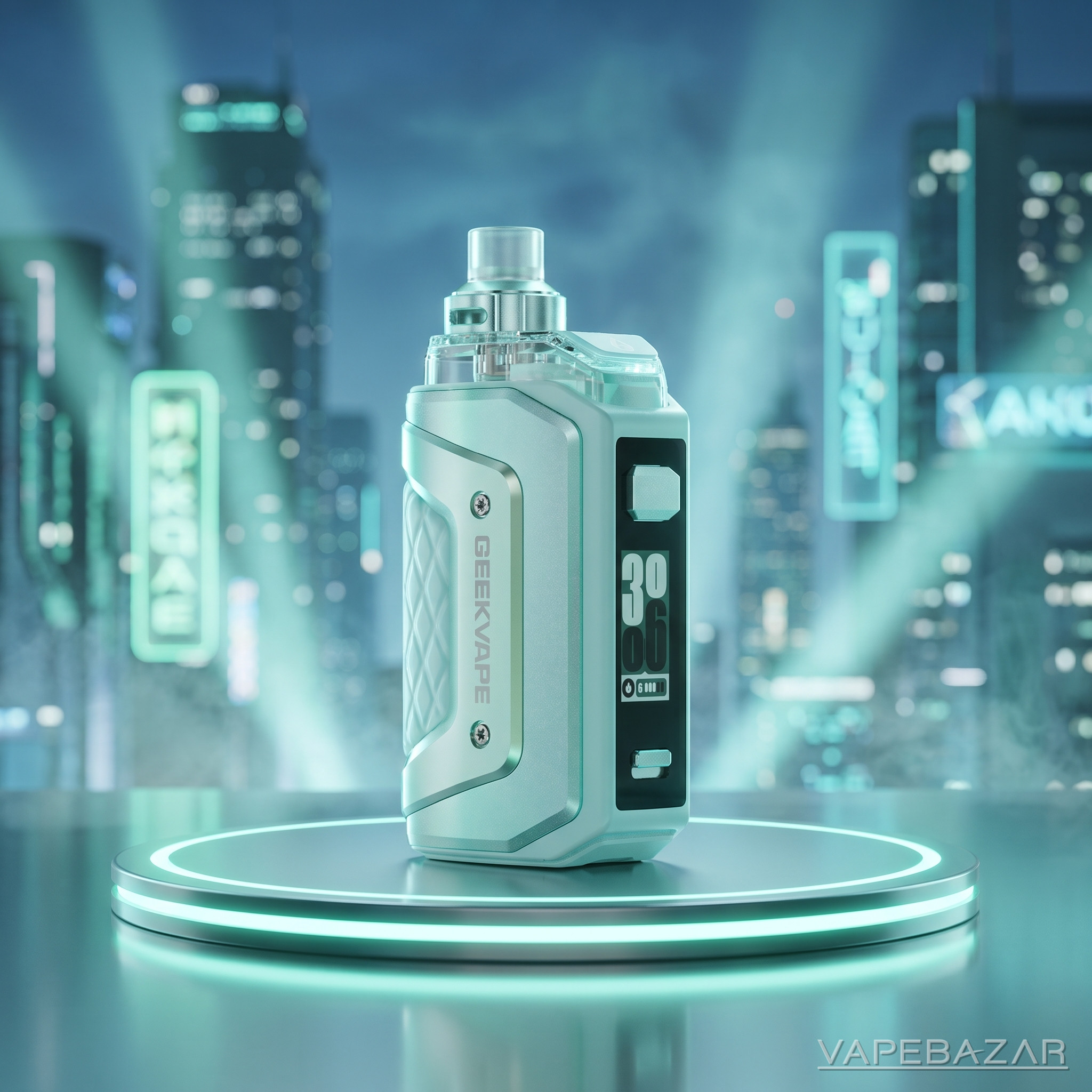 aegis hero 5 frost mint | Vapebazar Geekvape Aegis Hero 5 E-Zigaretten Set - Frost Mint – Produktbild