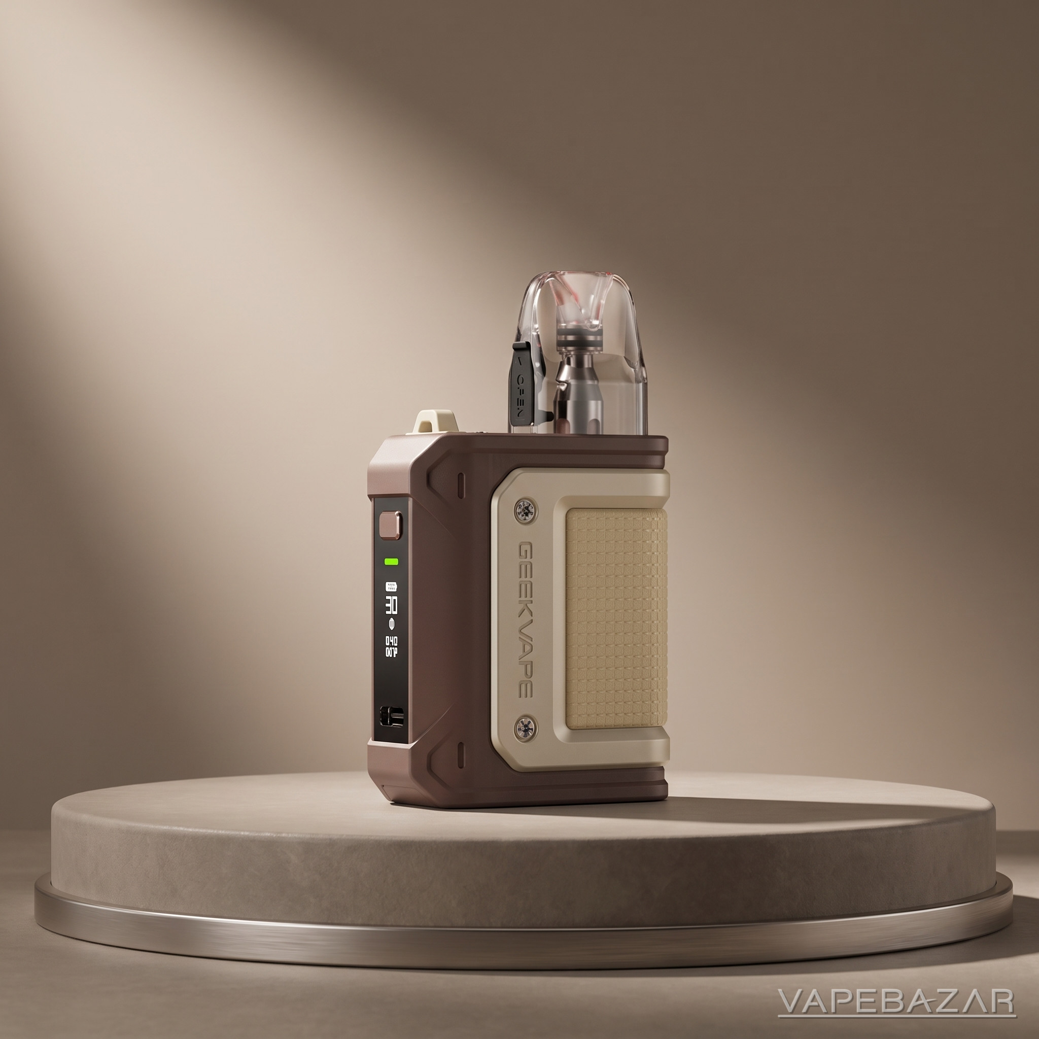 aegis hq braun | Vapebazar Geekvape Aegis Hq Pod Kit – Braun – Produktbild
