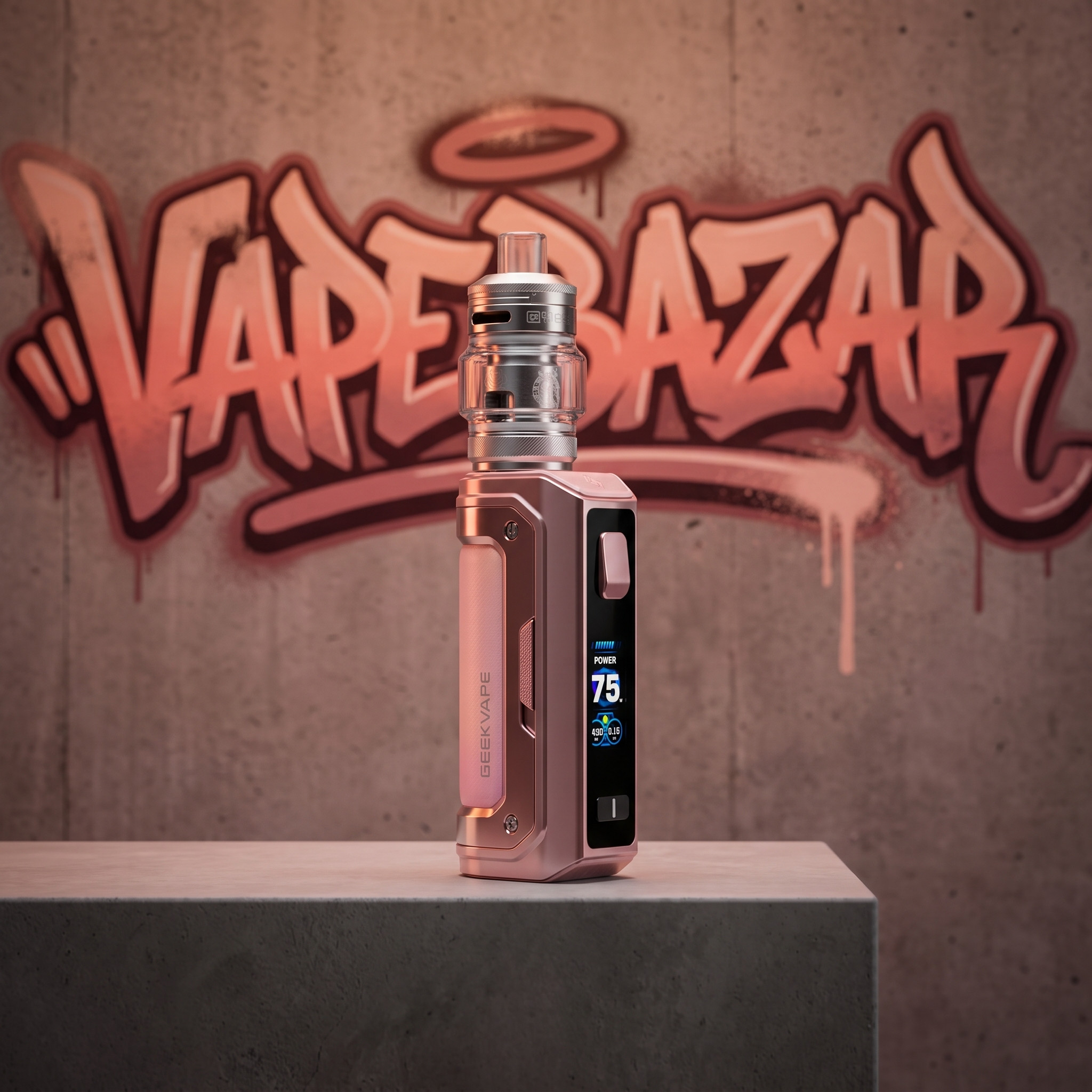 aegis mini 5 sunset rose | Vapebazar Geekvape Aegis Mini 5 E-Zigaretten Set – Sunset Rose – Produktbild